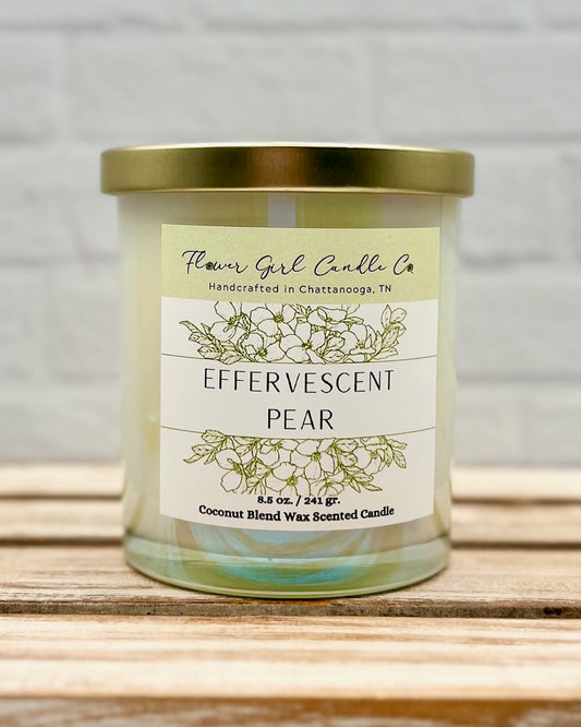 EFFERVESCENT PEAR 8.75oz. Scented Candle
